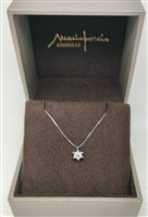 Halskette Mario Porzio Dame in Gold Diamante 0.05 Ct 90-189D05 - 90-189D05